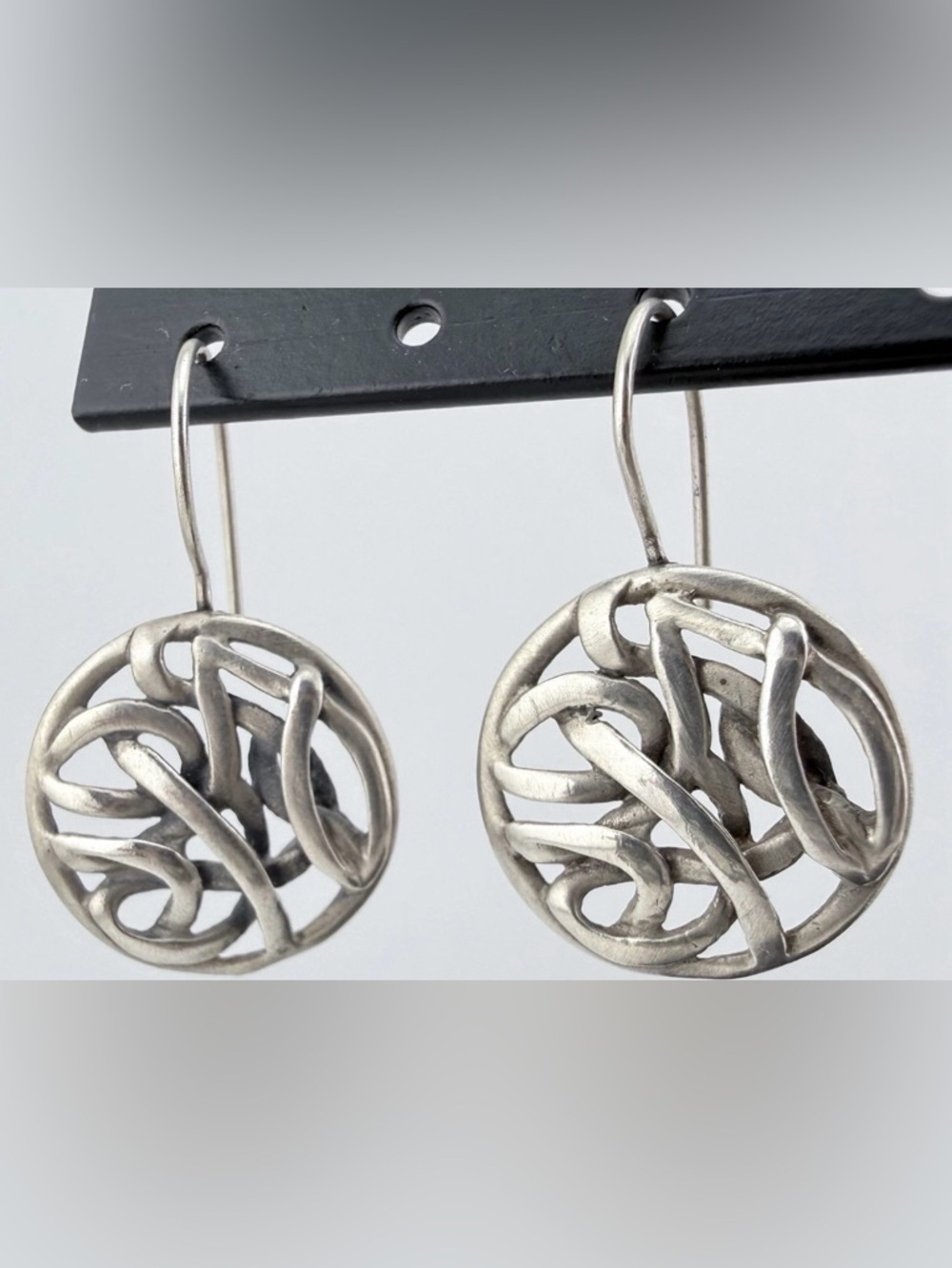 RESERVED Silpada Dynamic RARE DUO Sterling Celtic Knot Woven Pendant & 17” Popco - Picture 15 of 16